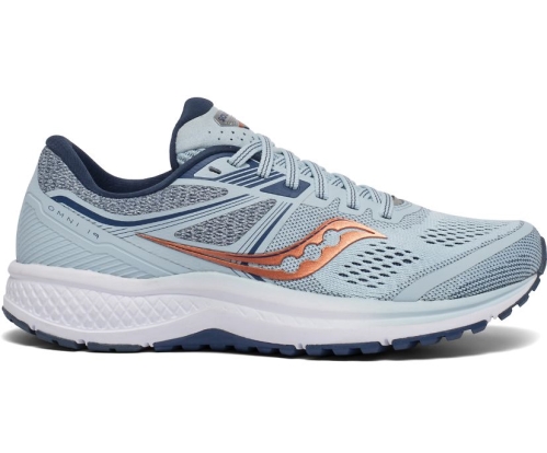 Tenis Saucony Omni 19 Mujer Zapatillas Running Sky / Storm México MX-412-LS